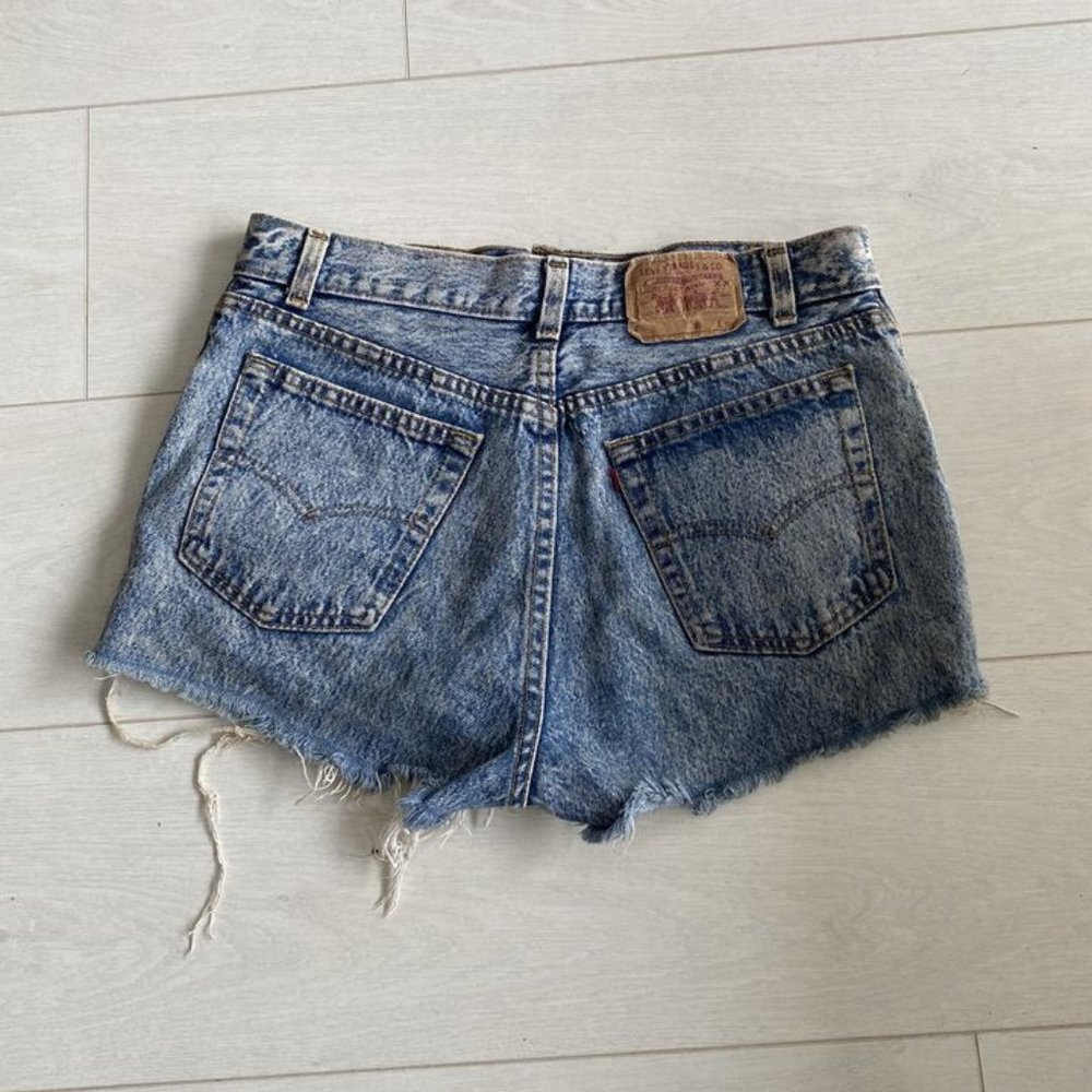 Distressed Vintage Levi's Mid Waist Shorts